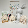 tirelire maison Marlene création bois prénom personnalisé couleur cadeau naissance original jungle exotique