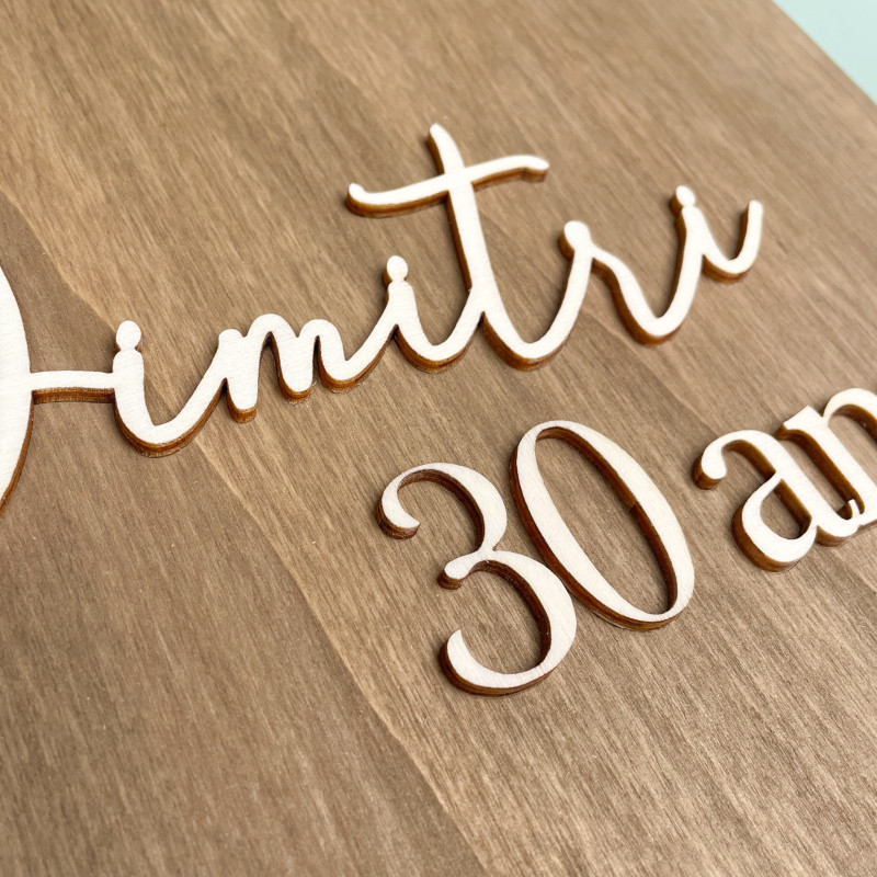 Livre d’or en bois fait main en Corrèze | Marlène Création