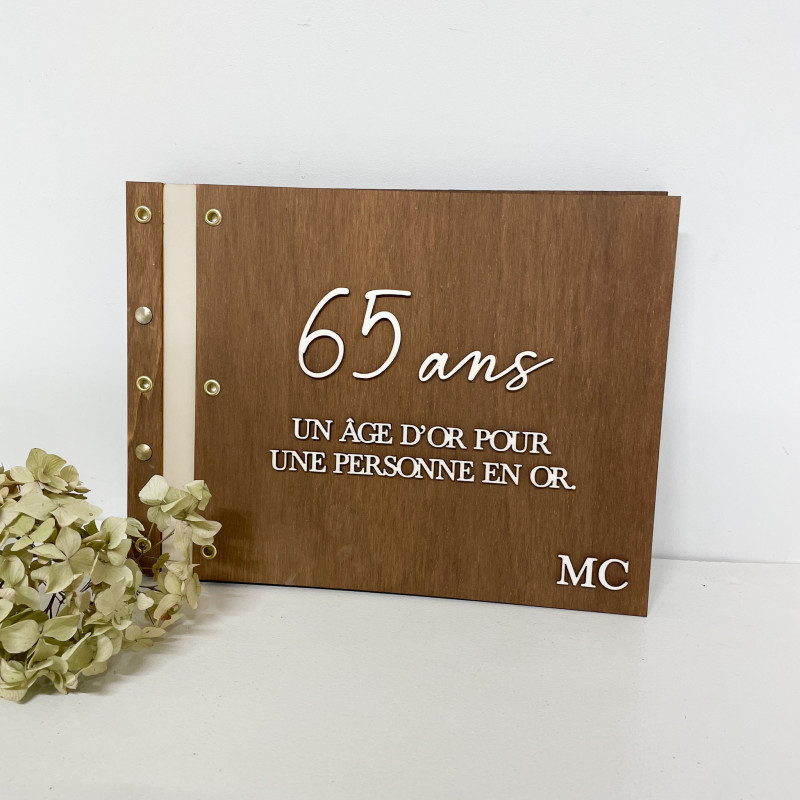 Livre d’or en bois fait main en Corrèze | Marlène Création