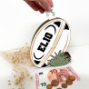 Tirelire ballon de rugby en bois – Cadeau original et personnalisé – Fabrication Artisanale | Marlène Création