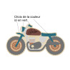 Tirelire Moto Personnalisée – Cadeau Original Motard – Fabrication Artisanale | Marlène Création