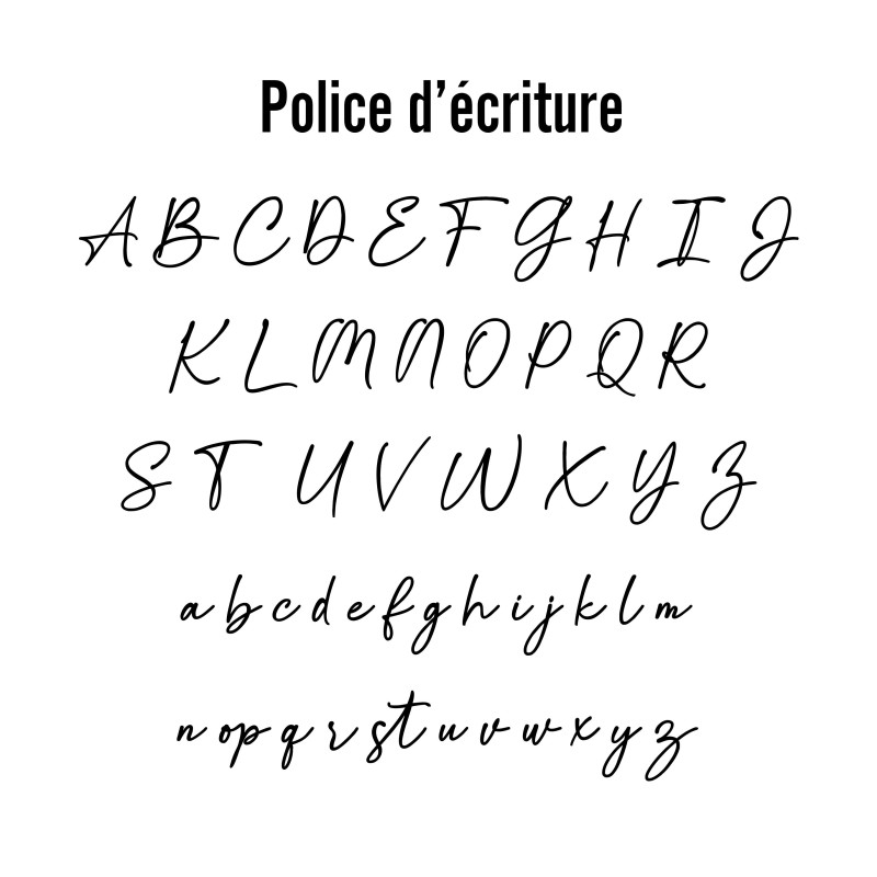 Miroir de Poche Personnalisé – Façade Florale et Texte au Choix | Marlène Création