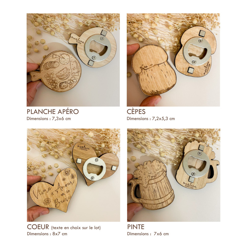 Décapsuleur personnalisé avec logo – Goodies apéro made in France