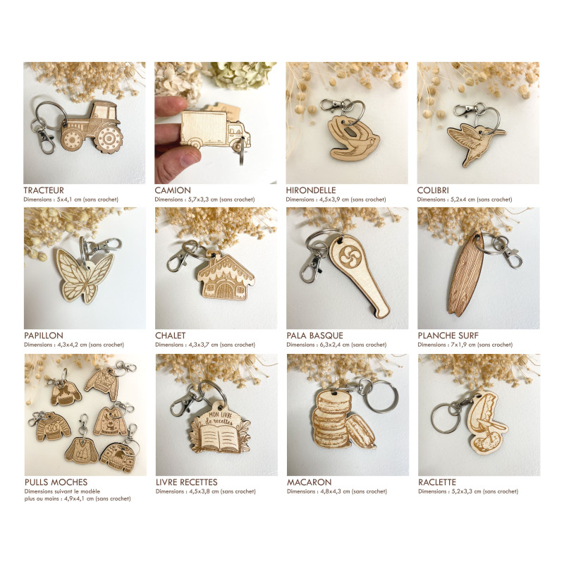 Porte-clé personnalisé avec logo – Goodies apéro made in France