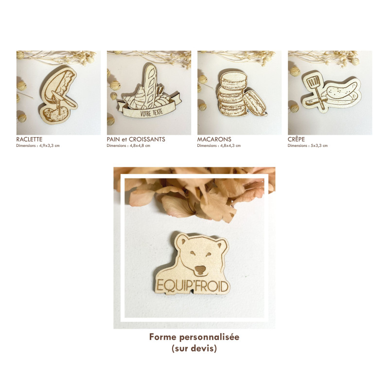 Magnet personnalisé avec logo – Goodies apéro made in France