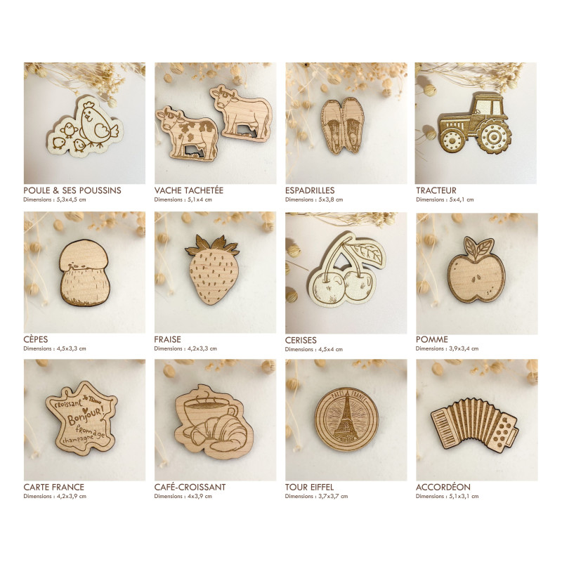 Magnet personnalisé avec logo – Goodies apéro made in France