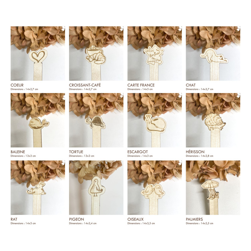 Marque-pages personnalisé avec logo – Goodies apéro made in France