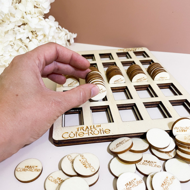 Plaquette de tri pour jetons – Support 250 pièces personnalisé