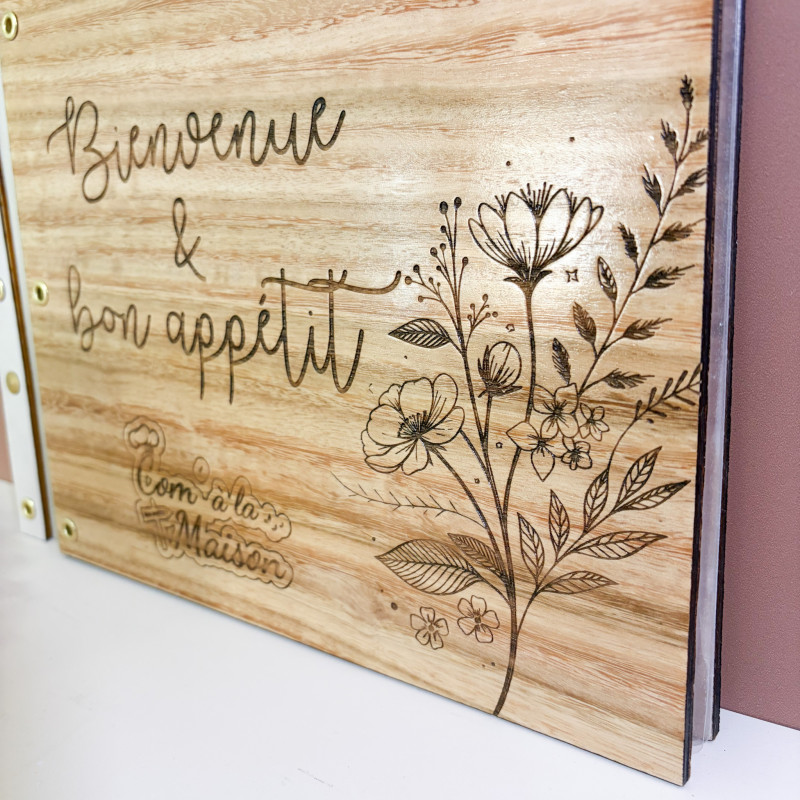 Carte menu gravé – Professionnels & Établissements