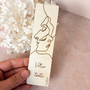 Marque-page visages