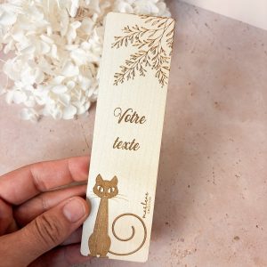 Marque-page chat
