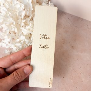 Marque-page neutre