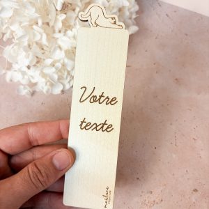 Marque-page chat qui s'étire