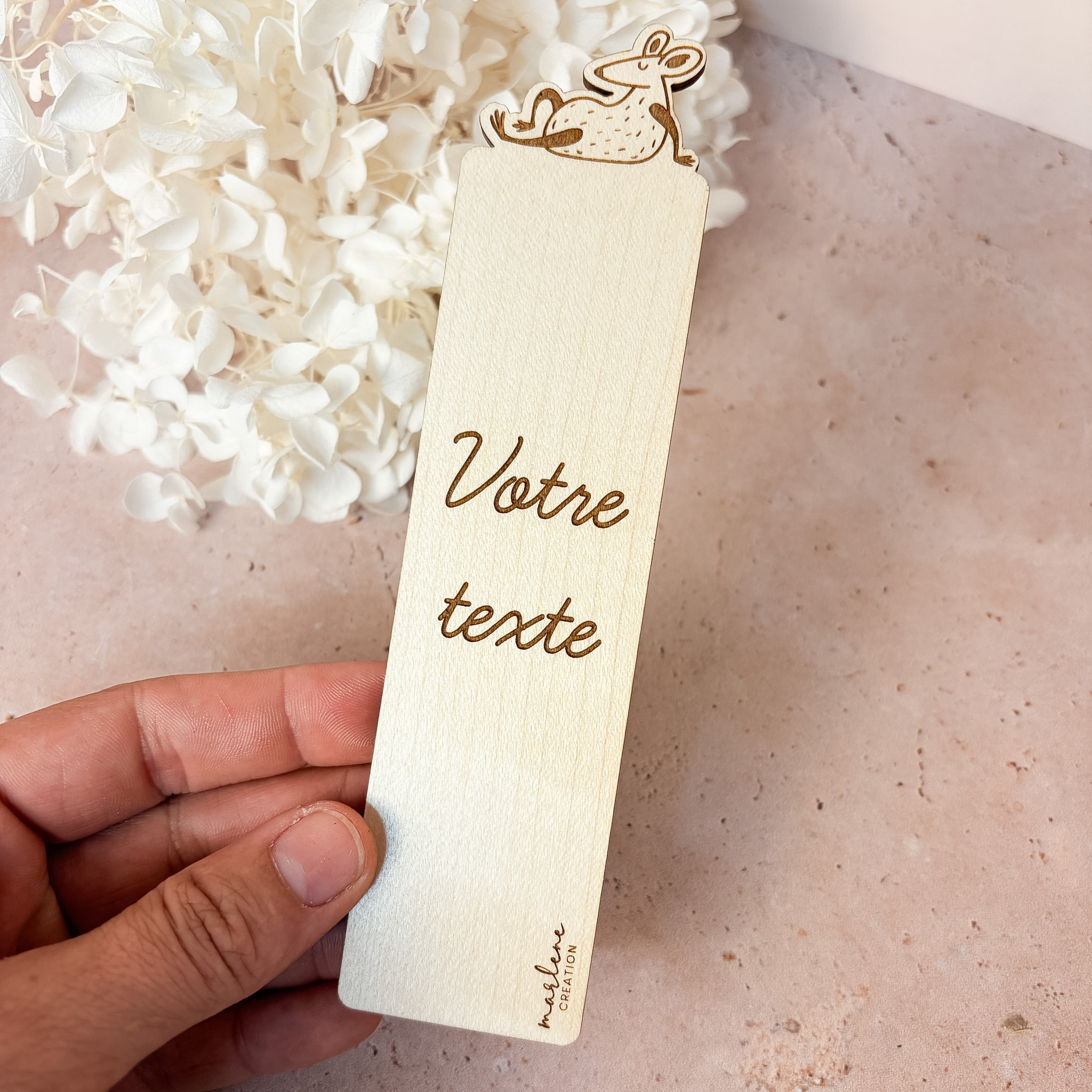 Marque-page souris